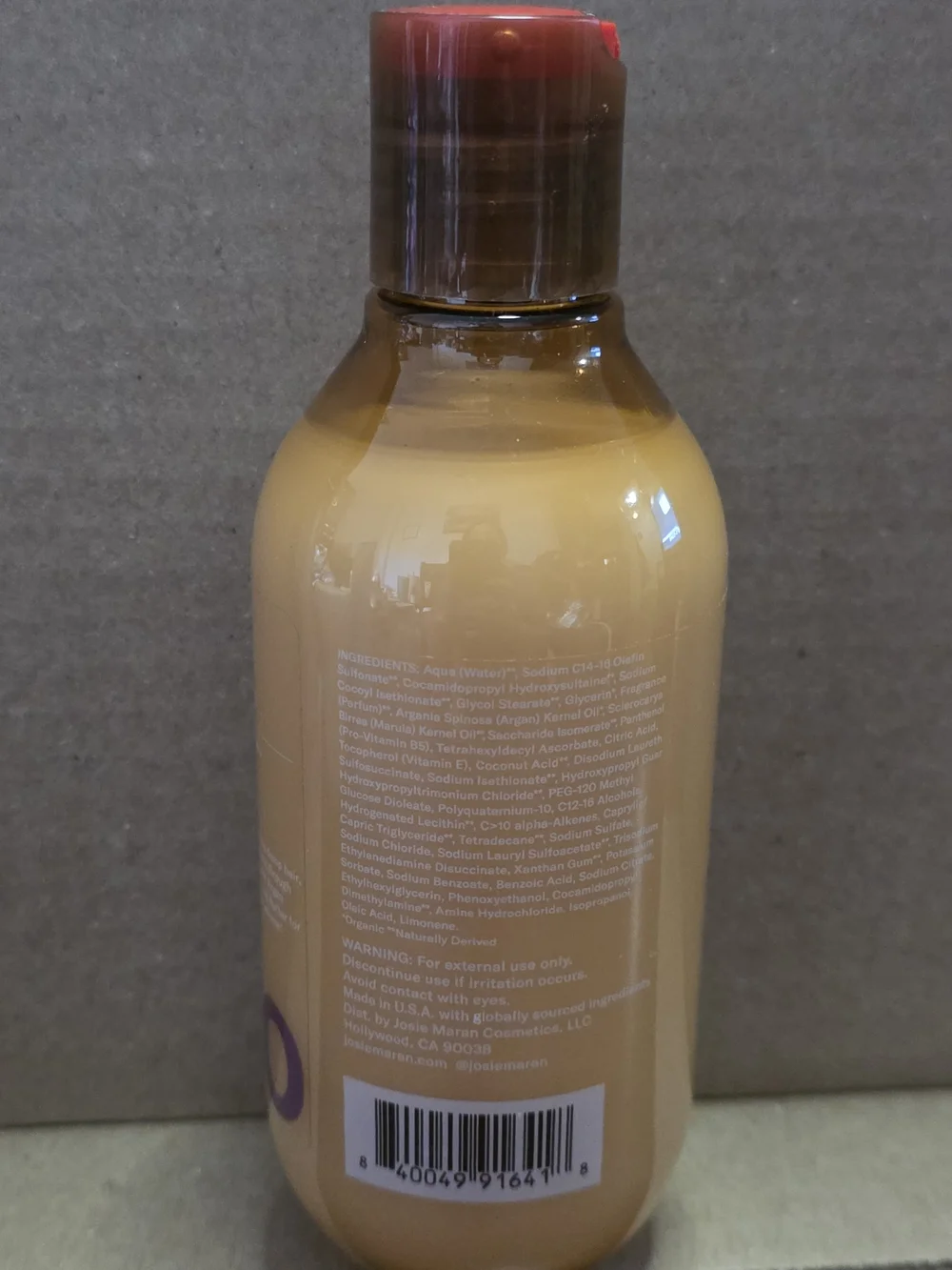 Josie Maran Hair Shampoo (Vanilla Fig)
